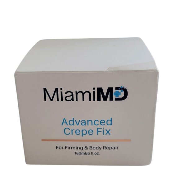 Miami MD Advanced Crepe Fix Cream Firming & Body Repair 180ml/6 oz NEW SEALED - Picture 1 of 6